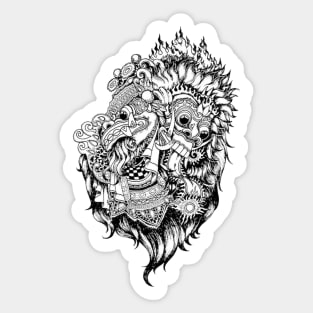 Barong Bali Sticker